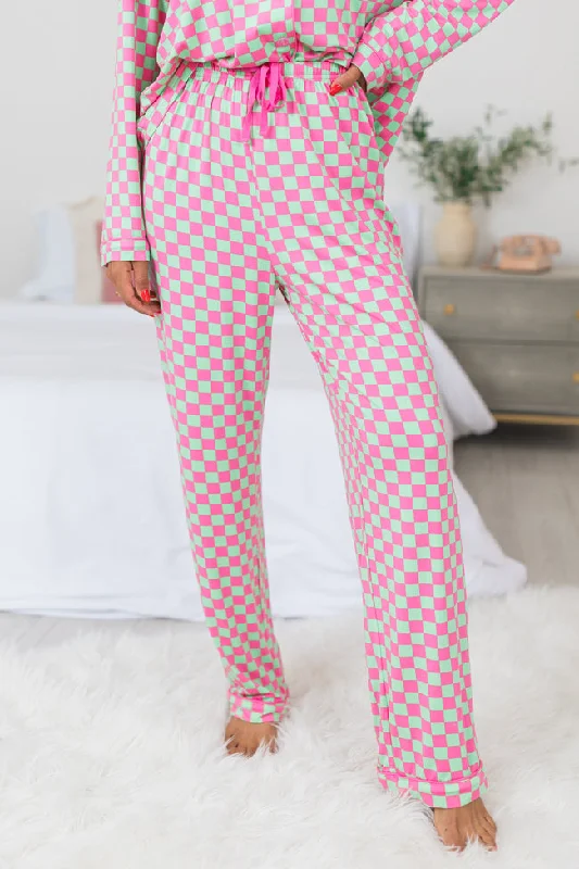 Under The Stars In Watermelon Crawl Bamboo Pajama Pants FINAL SALE
